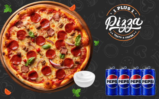 Single Pizza & Pop Special